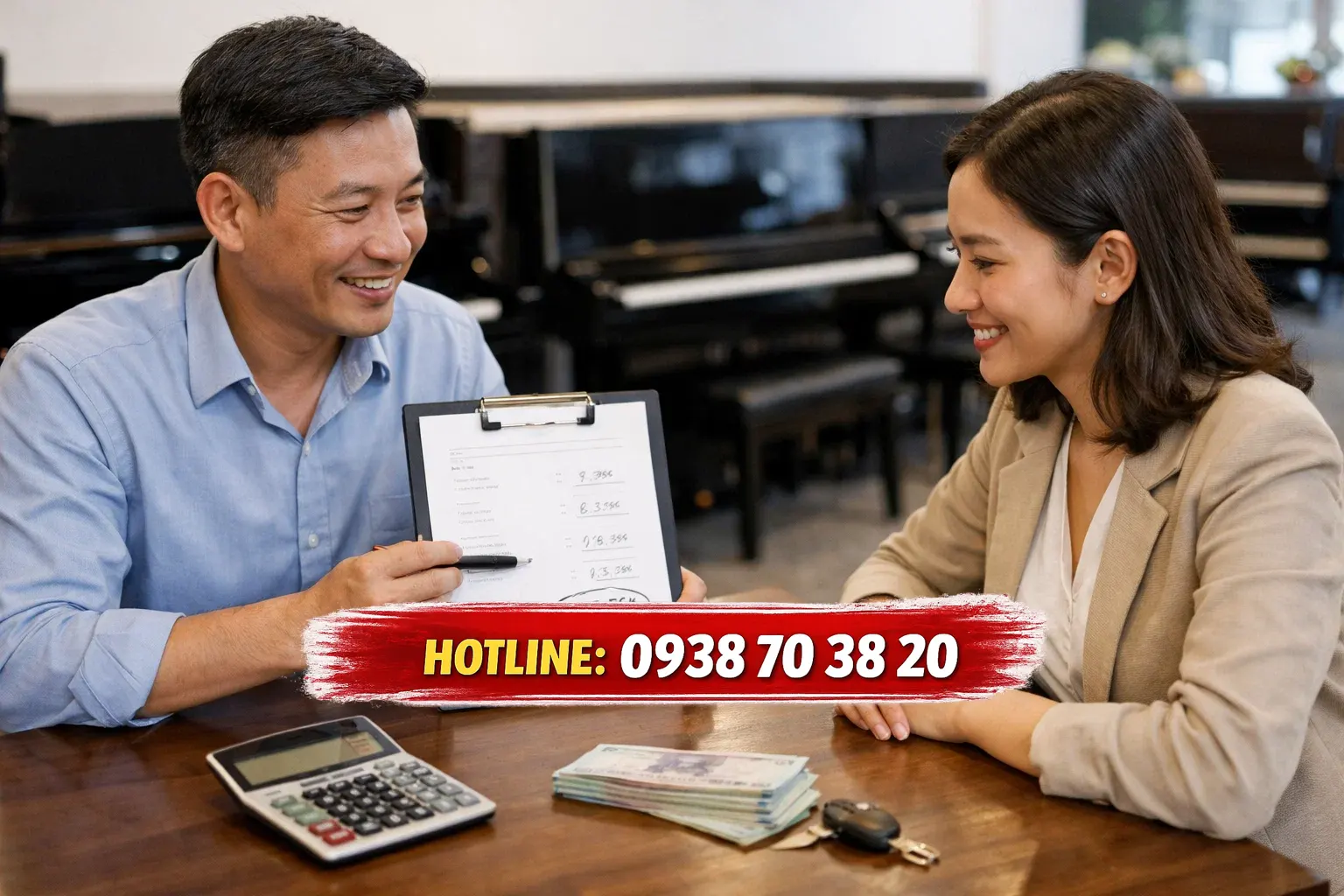 Bảng giá thu mua piano tham khảo