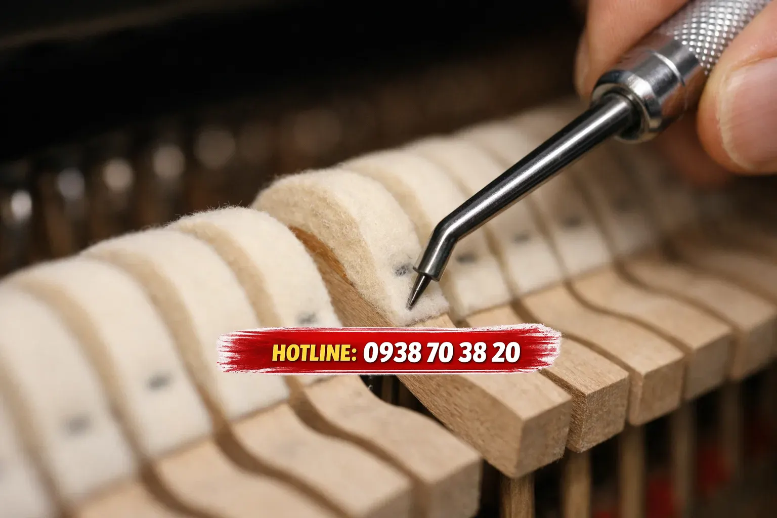 Chỉnh búa đàn piano