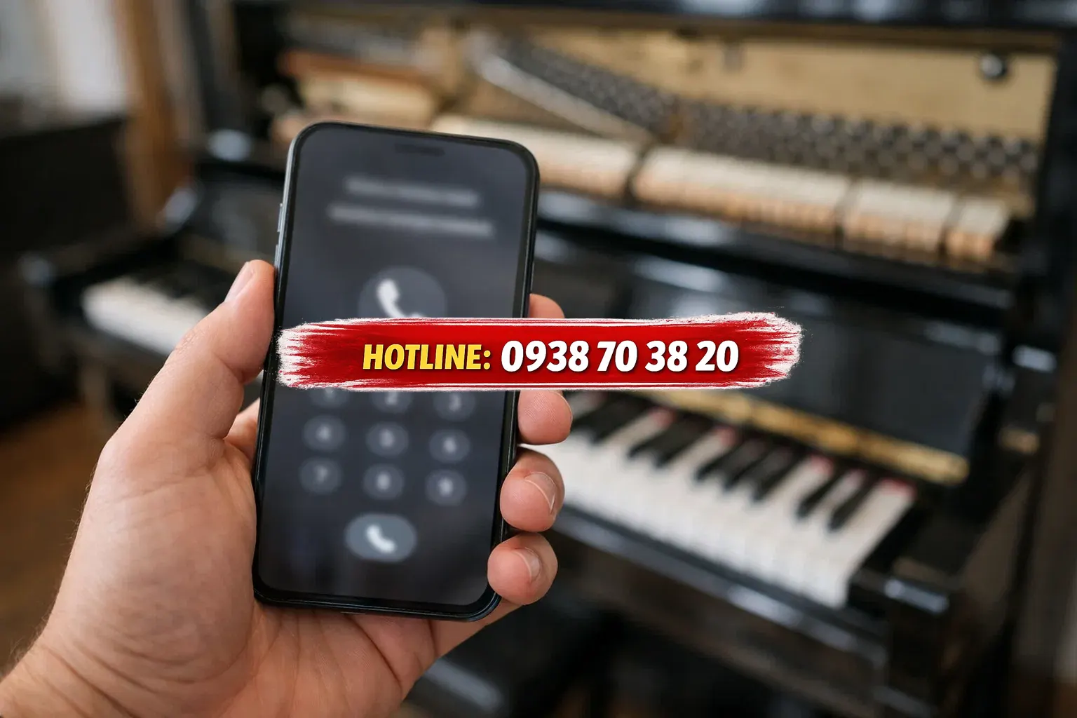 Đặt lịch sửa chữa piano ngay