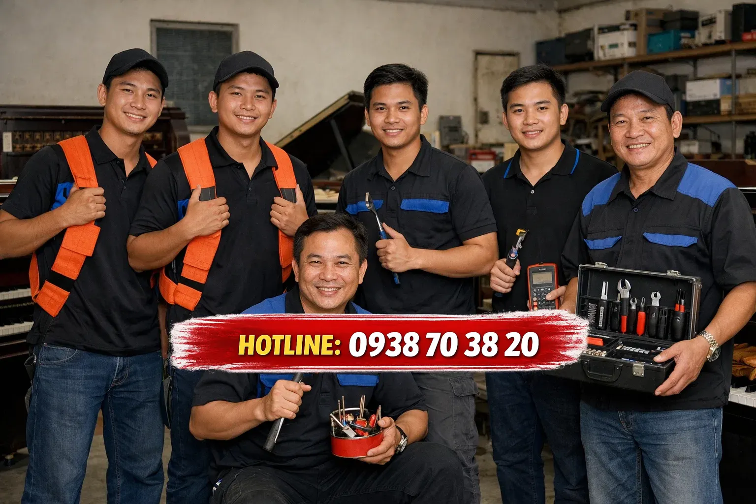 Dịch vụ vận chuyển và sửa chữa piano