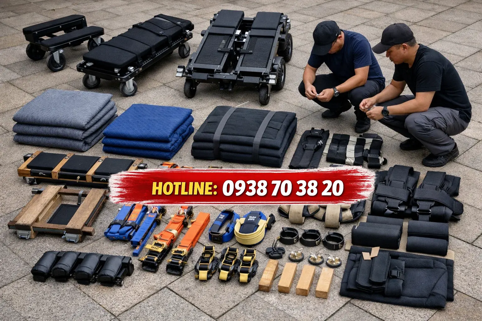 Thiết bị vận chuyển piano chuyên dụng