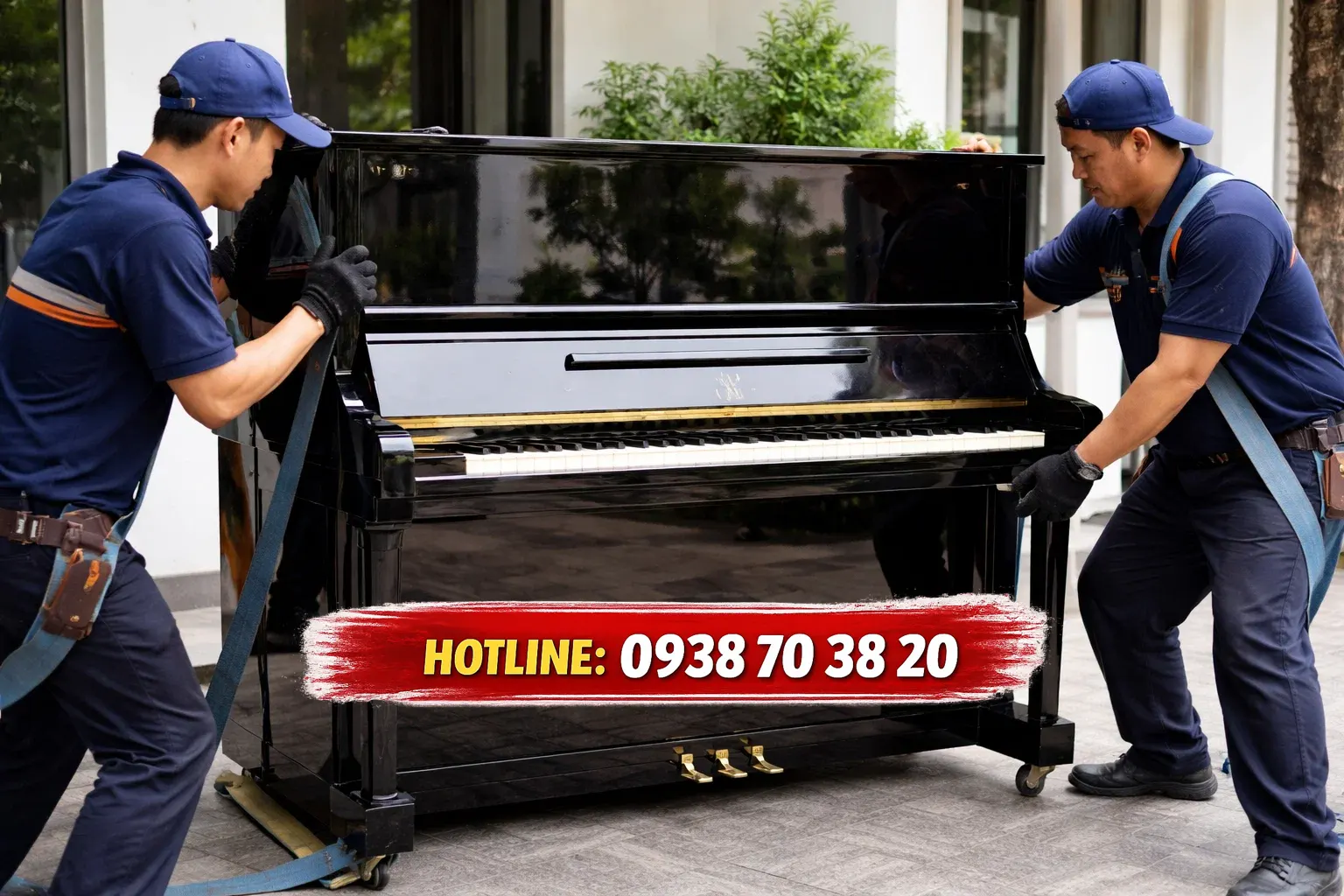 Vận chuyển piano Yamaha U3